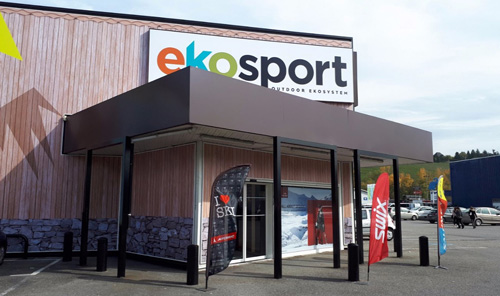 Façade du magasin Ekosport Chambéry
